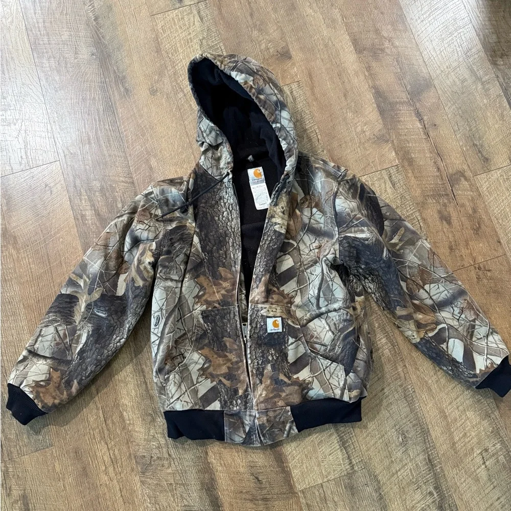 Carhartt Women's Camouflage Zip-Up Jacket - Picture 1 of 4